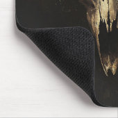 Gothic Bull Skull Decoupage Mousepad (Ecke)