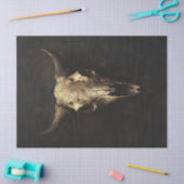 Gothic Bull Skull Decoupage Seidenpapier (Basteln)