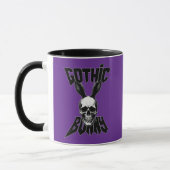 Gothic Bunny – Dark Easter Art - caneca Tasse (Links)