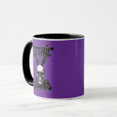 Gothic Bunny – Dark Easter Art - caneca Tasse (Vorderseite Links)