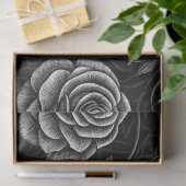Gothic Butterfly Blumenmuster (3) Seidenpapier (Geschenk)