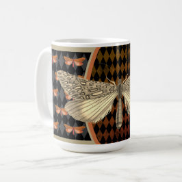 Gothic Butterfly Diamond Halloween Kaffeetasse
