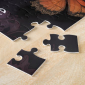 Gothic Butterfly Empress Mauve Splendor Puzzle (Seite)