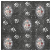Gothic Cameo Rose Viktorianisch Style Fabric Stoff (Muster)