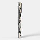 Gothic-Cameo-Silhouettenmuster Case-Mate iPhone Hülle (Rückseite / Rechts)