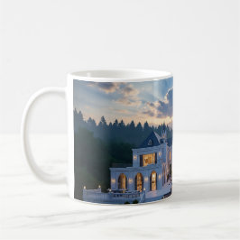 Gothic Castle at Dusk – Luxury Nature Mug Design Kaffeetasse