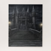 GOTHIC CASTLE NIGHT JIGSAW PUZZLE (Vertikal)