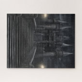 GOTHIC CASTLE NIGHT JIGSAW PUZZLE (Horizontal)