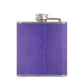 Gothic Cat Lover Evil Kitty Lila Flachmann (Rückseite)