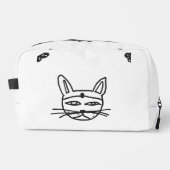 Gothic cat pencil bag waschbeutel (Vorderseite)