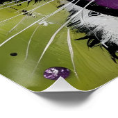 Gothic Cat Poster (Ecke)