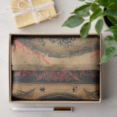 Gothic Celestial Altpapier Dekoupage Seidenpapier (Geschenk)