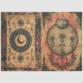 Gothic Celestial Altpapier Dekoupage Seidenpapier (Vorderseite)