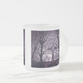 Gothic celtic cross Grabstein lila Mattglastasse (VorderseiteRechts)