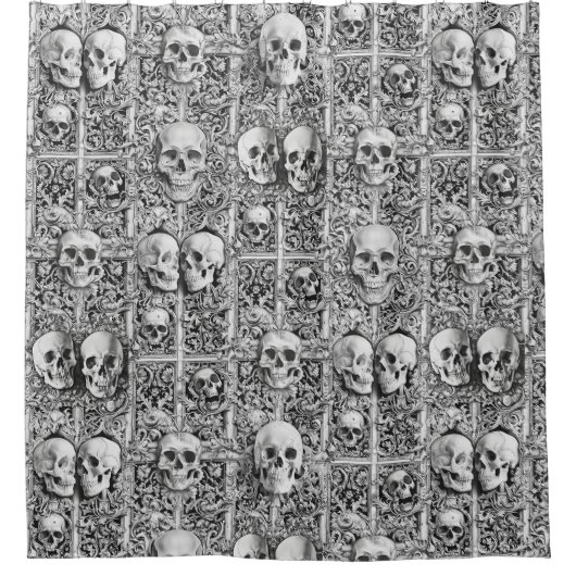 Gothic Charnel House Duschvorhang (Vorderseite)