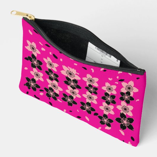 Gothic Cherry Blossom Zubehörtasche (Offen)