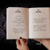 Gothic Chic Family Return Address Stamp Permastempel