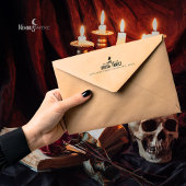 Gothic Chic Family Return Address Stamp Permastempel