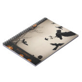 Gothic Chic trifft Halloween-Spaß mit unserem Note Notizblock (Linke Seite)