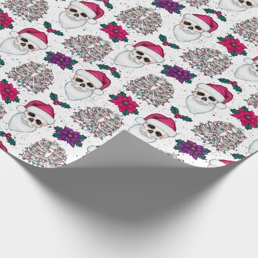 Gothic Christmas Geschenkwrap Geschenkpapier (Ecke)