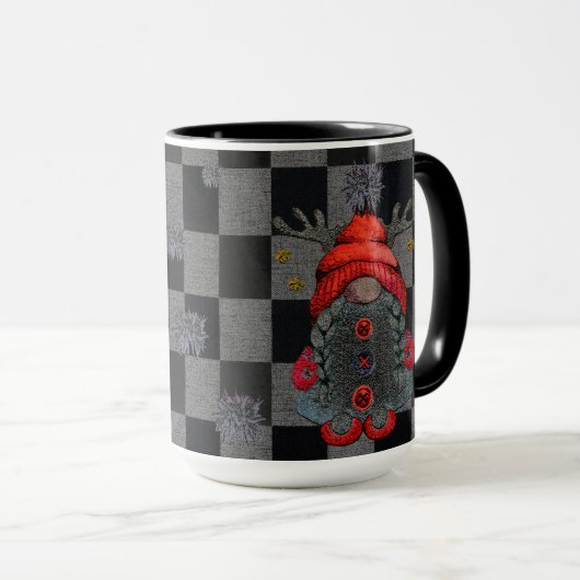 Gothic Christmas Gmone Karos Classic Tasse (VorderseiteRechts)