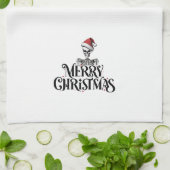 Gothic Christmas Kitchen Geschirrtuch (Gefaltet)