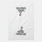 Gothic Christmas Kitchen Geschirrtuch (Vertikal)