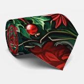 Gothic Christmas Neck Tie Krawatte (Gerollt)