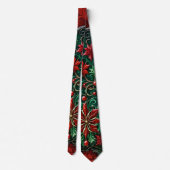Gothic Christmas Neck Tie Krawatte (Rückseite)