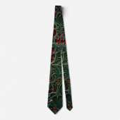 Gothic Christmas Neck Tie Krawatte (Vorderseite)