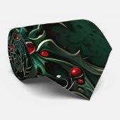 Gothic Christmas Neck Tie Krawatte (Gerollt)