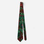 Gothic Christmas Neck Tie Krawatte (Vorderseite)