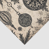 Gothic Christmas Tissue Paper Decoupage  Seidenpapier (Ausschnitt)