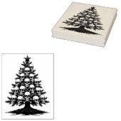 Gothic Christmas Tree II Gummistempel (Stempel)