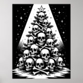 Gothic Christmas Tree V Poster (Vorne)