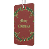 Gothic Christmas Wreath Custom Autolufterfrischer (Links)