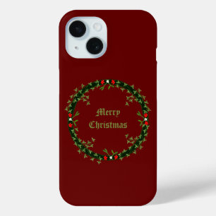 Gothic Christmas Wreath Custom Case-Mate iPhone Hülle