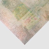 Gothic Clock Ephemera Seidenpapier (Ausschnitt)