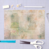 Gothic Clock Ephemera Seidenpapier (Handwerk)