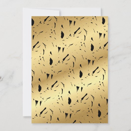 Gothic Coffin Birthday Einladung (Rückseite)