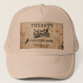 Gothic Costume Party Halloween Hat Truckerkappe (Vorderseite)