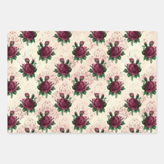 Gothic Countenance Serie Design 16 Wrapping Pap Geschenkpapier Set (Vorderseite 2)