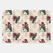 Gothic Countenance Serie Design 16 Wrapping Pap Geschenkpapier Set (Vorderseite)