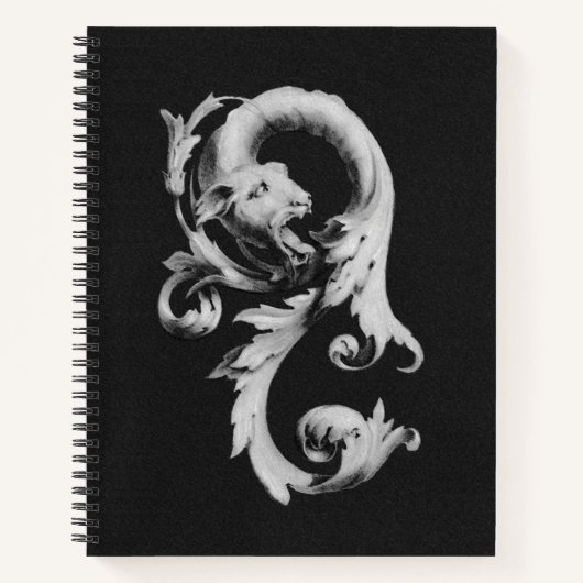 Gothic Creature Spiral Notebook Notizblock (Vorderseite)