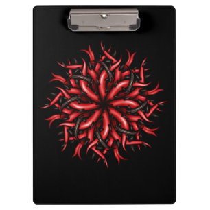 Gothic Creepy Horror Demon Tentacles Dark Art Klemmbrett