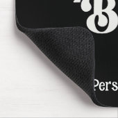 Gothic & Creepy Spooky Babe Personalized Computer Mousepad (Ecke)