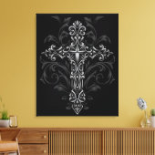 Gothic Cross Leinwanddruck (Insitu (Wohnzimmer))