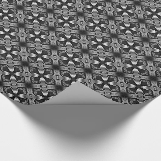 Gothic-Crosspulpapier Geschenkpapier (Ecke)
