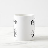 Gothic Crow Humor F-Caw-F Funny Essential Kaffeetasse (Mittel)