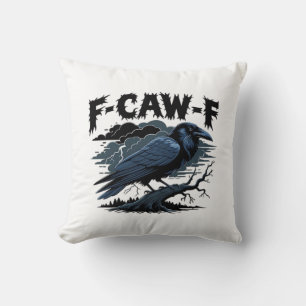 Gothic Crow Lustiger Humor F-Caw-F Essential Minim Kissen